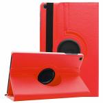 360 Degree Rotating Stand Smart Cover for Huawei MediaPad T5 10.1 - Red