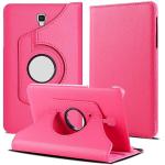 360 Degree Rotating Stand Smart Cover for Samsung Galaxy Tab A 10.5 (T590) - Hot Pink