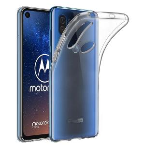 Slim Clear Soft TPU Case for Moto One Action - Clear