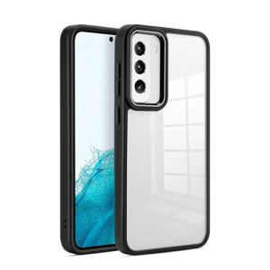 Transparent Shield Case for Samsung Galaxy S23 Plus - Black