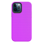 Triangle Shockproof Case with Anti Slip Grains for Apple iPhone 11 Pro Max - Purple
