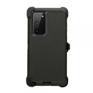 Triple Layer Protection Case & Belt Clip for Samsung Galaxy S20 - Black