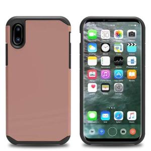 Slim Armor Case for Apple iPhone X/XS - Rose Golden